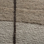 Alfombra Sisuka — Lana blanco roto