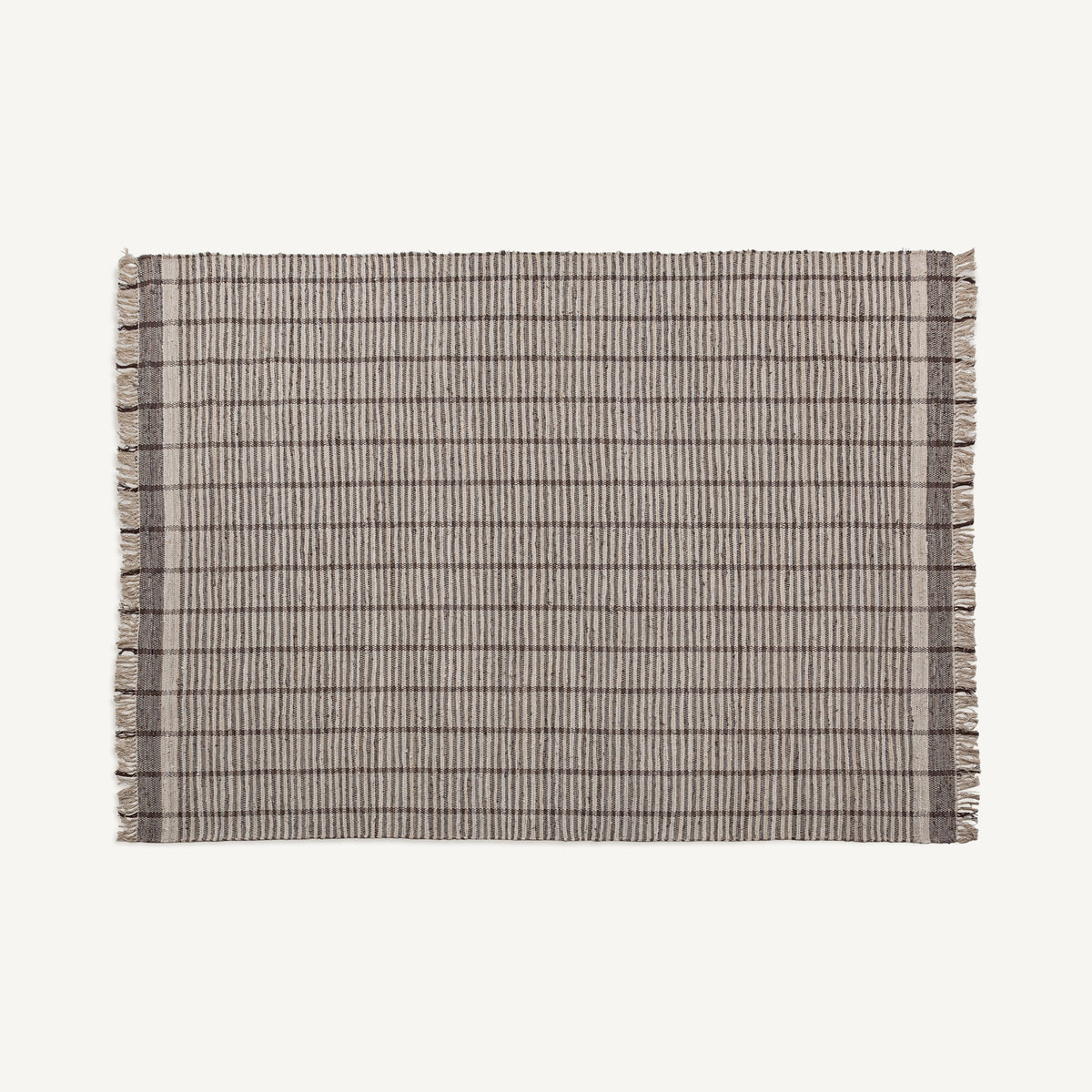 Alfombra Sora — Algodón beige