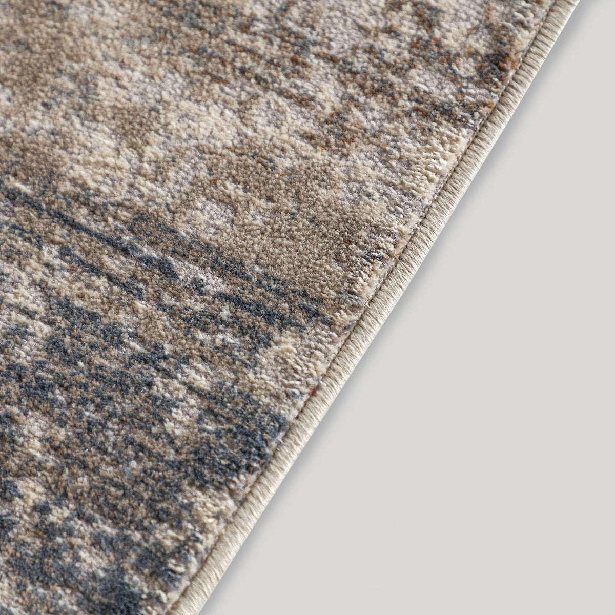 Alfombra Tanit — Viscosa tonos en marrón