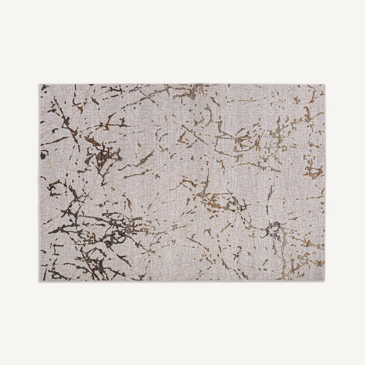 Alfombra Usune — Poliéster tonos neutros