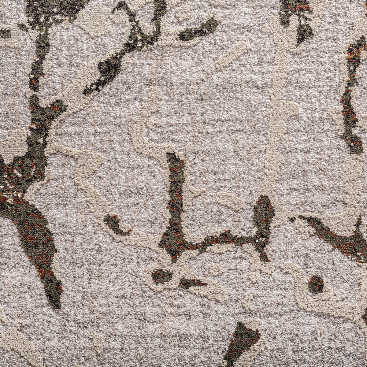 Alfombra Usune — Poliéster tonos neutros