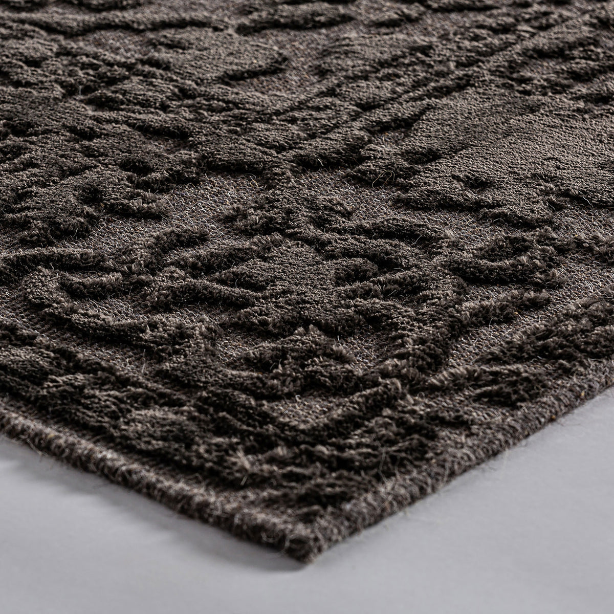 Alfombra Wera — Viscosa negro