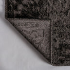 Alfombra Wera — Viscosa negro