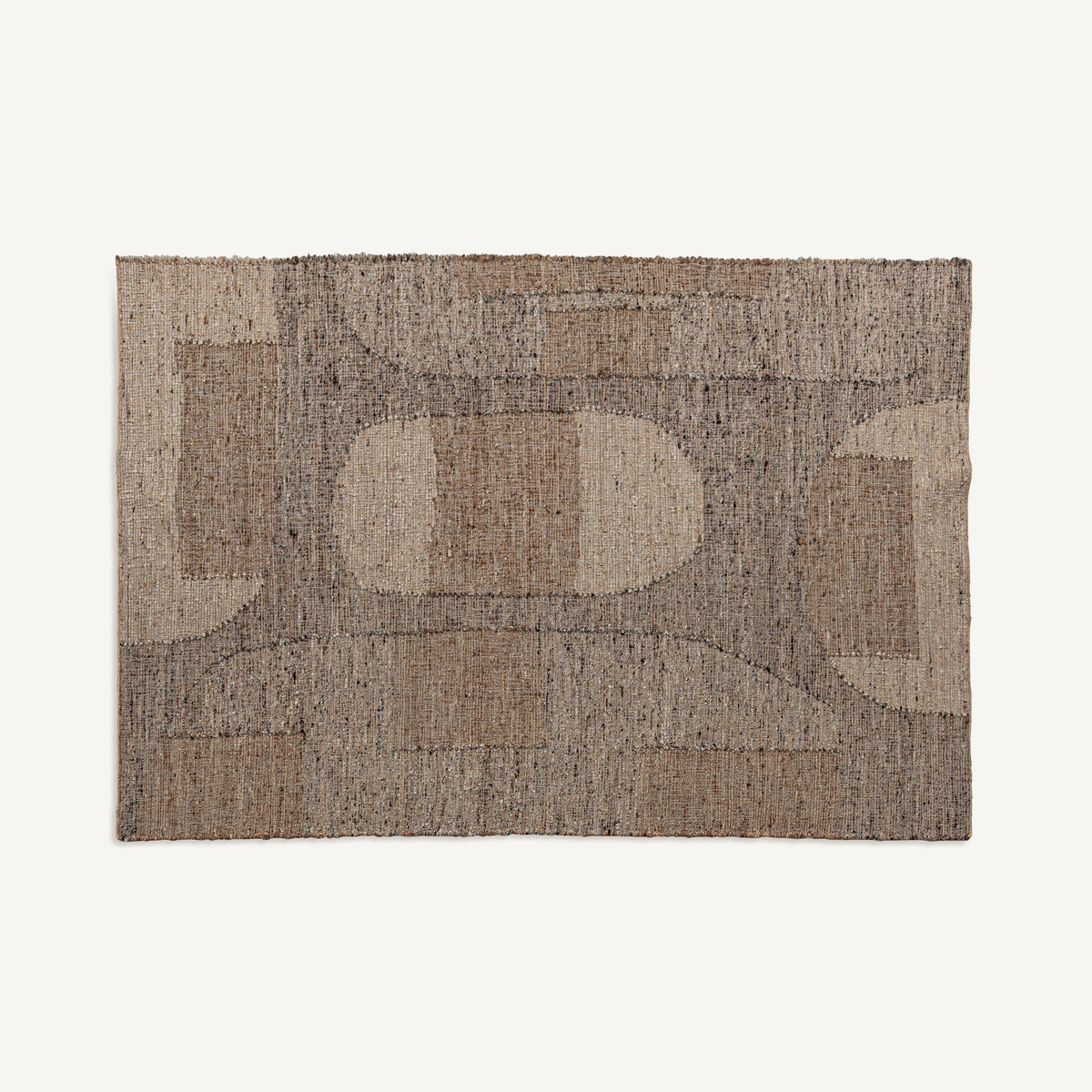Alfombra Yaeka — Lana tonos neutros