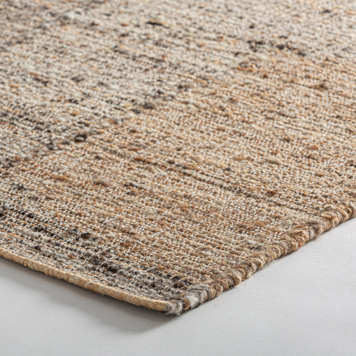 Alfombra Yaeka — Lana tonos neutros