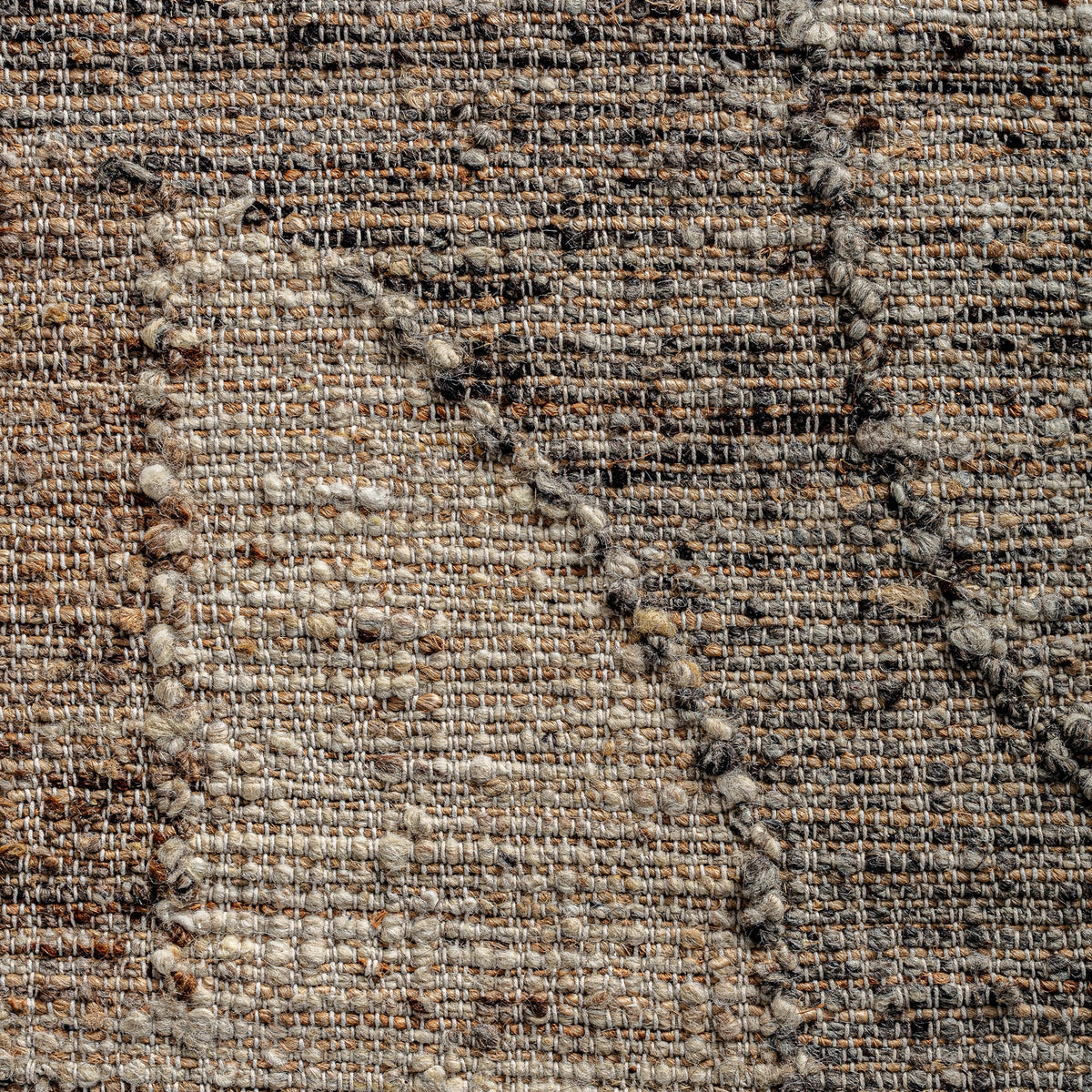 Alfombra Yaeka — Lana tonos neutros