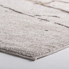 Alfombra Zuria — Poliéster tonos neutros