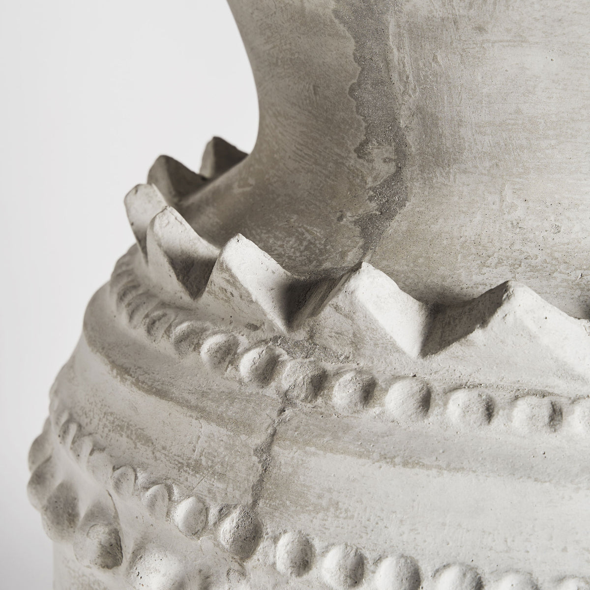 Ánfora Beghea — Terracota blanco roto