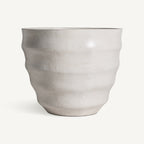 Ánfora Vasto — Terrazo blanco