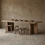 Mesa Burundi · Roble francés antiguo· Pieza única