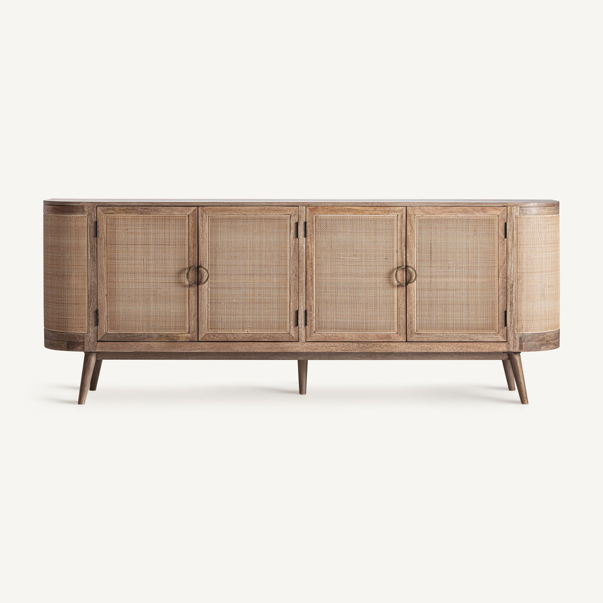 Aparador Beckley — Madera de mango marrón