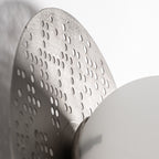 Aplique Jacquard — Acero plata