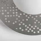 Aplique Jacquard — Acero plata