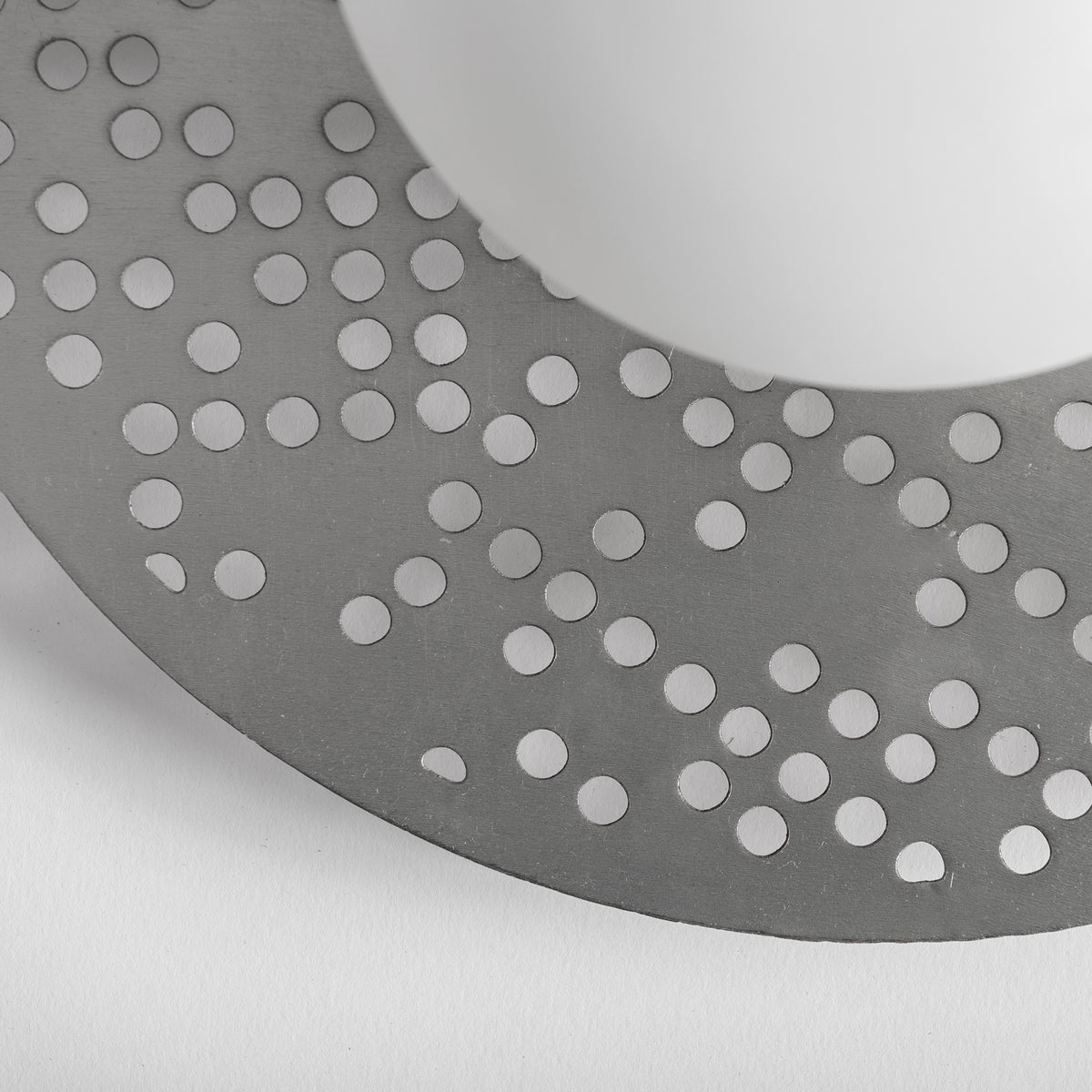 Aplique Jacquard — Acero plata