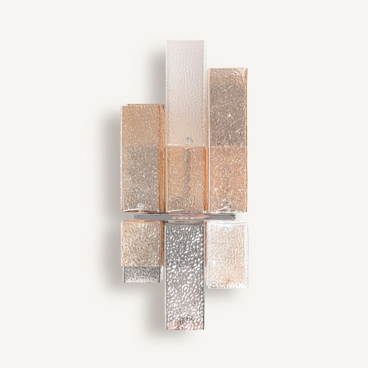 Aplique Jax — Vidrio gris