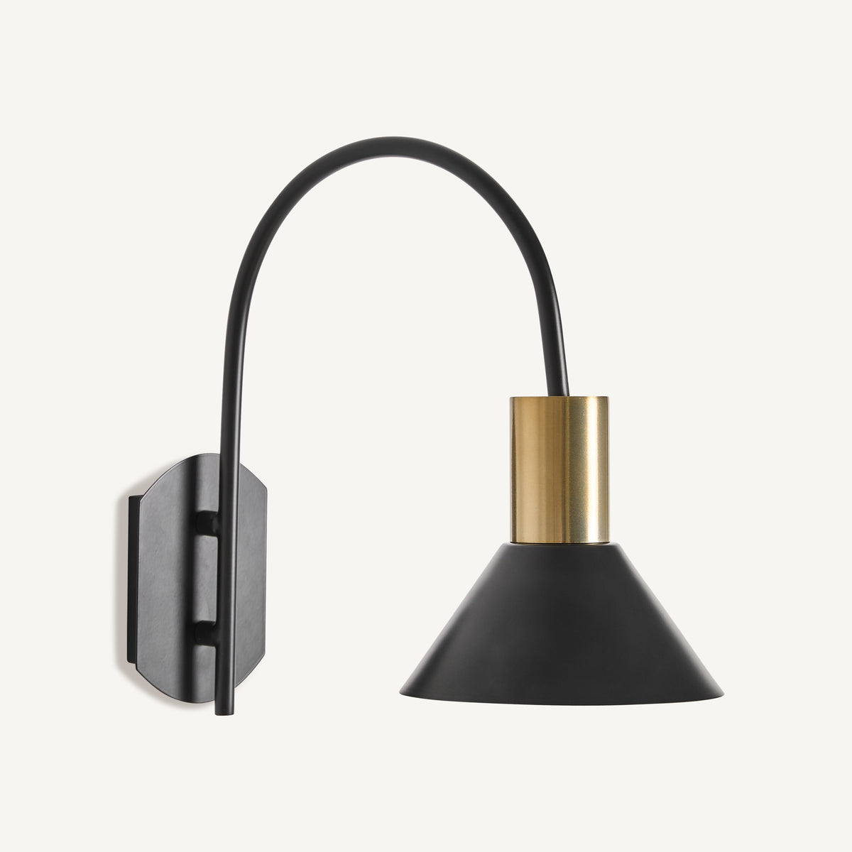 Aplique Seb — Hierro negro