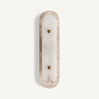 Aplique Tina — Travertino beige