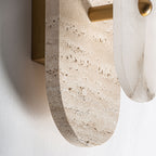 Aplique Tina — Travertino beige