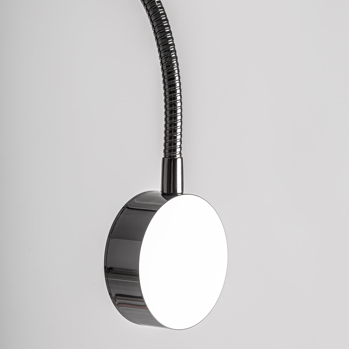 Aplique Zark — Acero gris