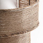 Aplique Zernez — Cuerda beige