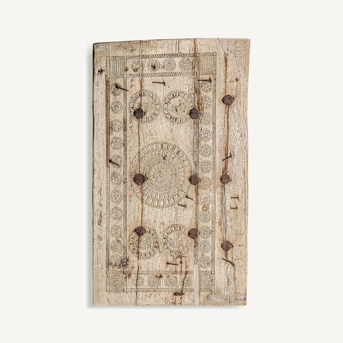 Askale — Madera de teca marrón envejecido