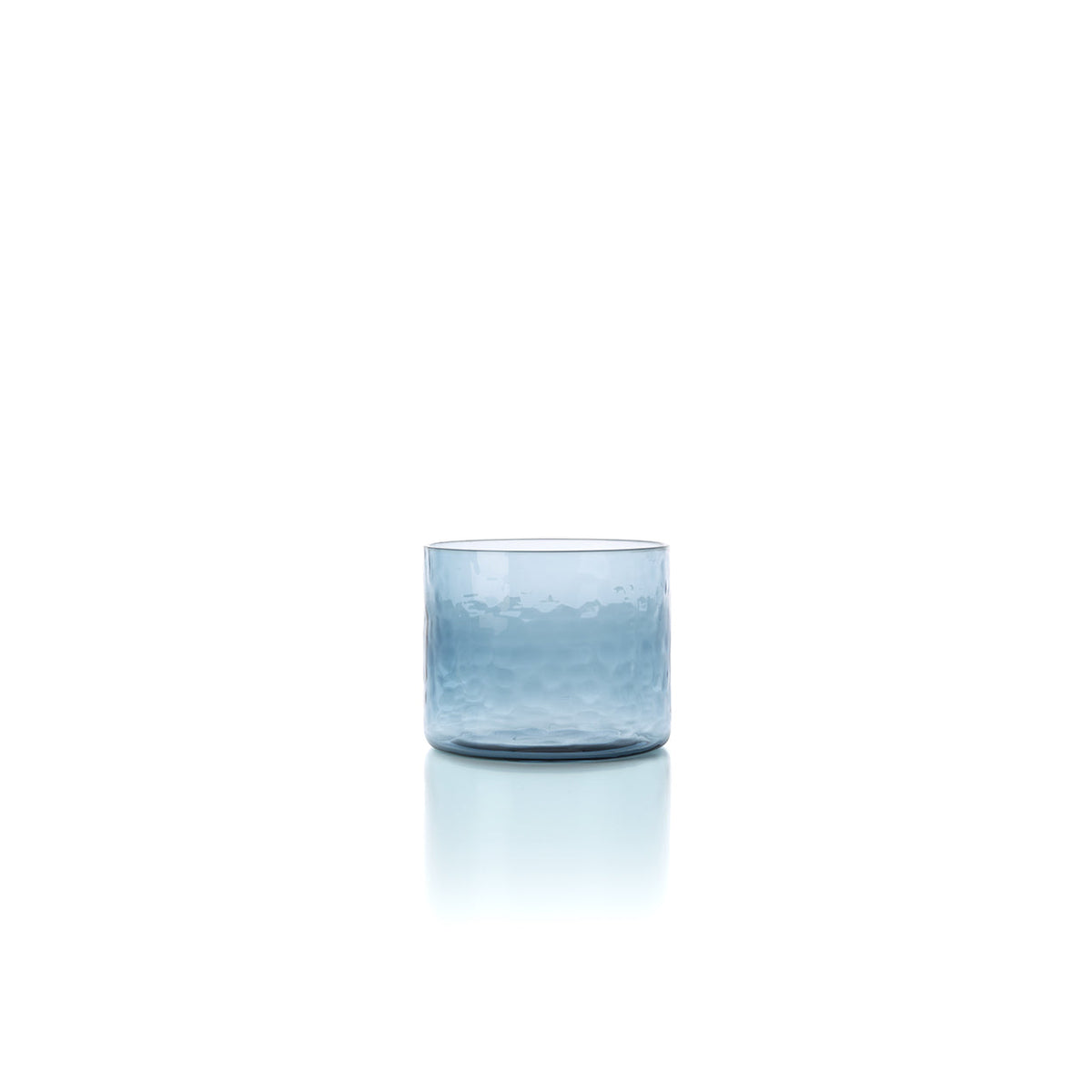 Vaso Azure Hammered Low Tumbler