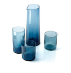Vaso Azure Rippled High Tumbler