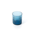 Vaso Azure Rippled Low Tumbler