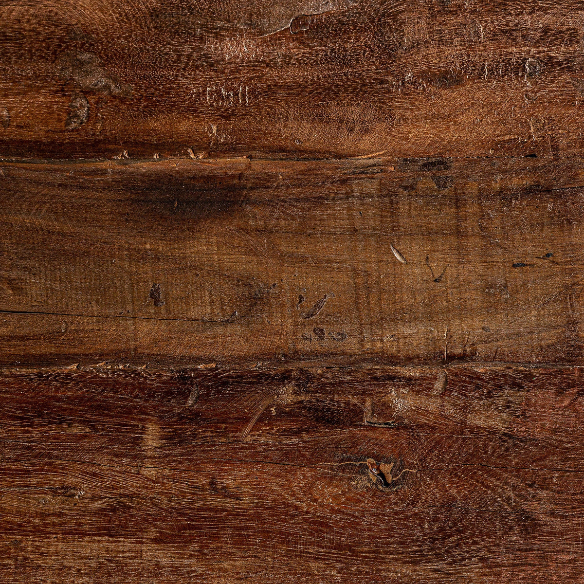 Banco Badai — Madera de mango marrón envejecido