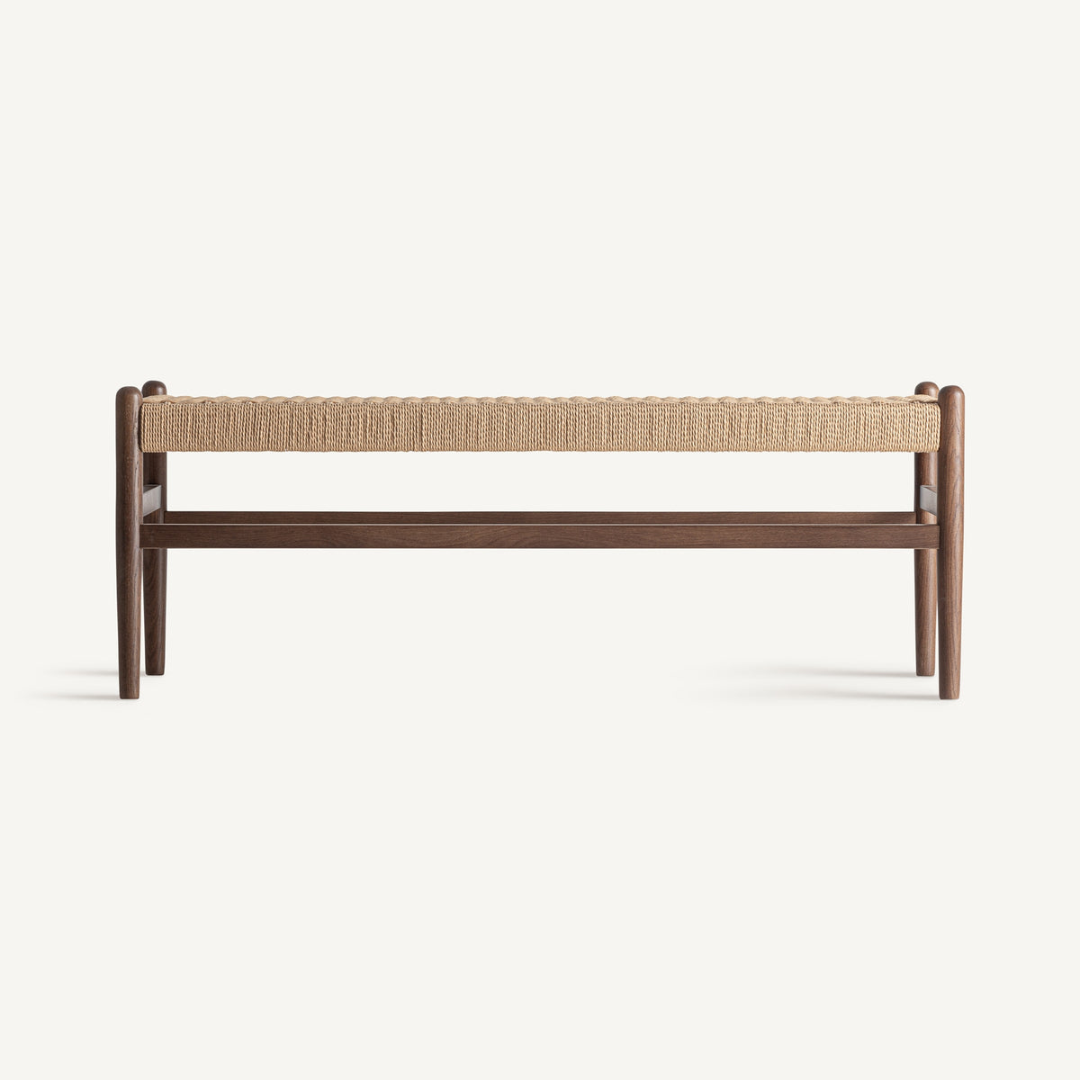 Banco Flaeh — Madera de haya marrón