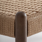 Banco Flaeh — Madera de haya marrón
