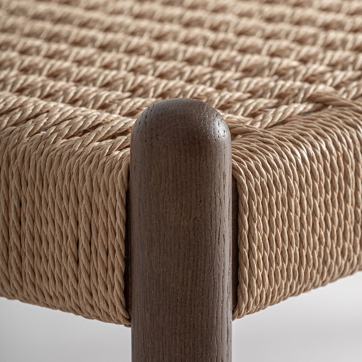 Banco Flaeh — Madera de haya marrón