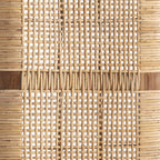 Banco Hallen — Madera de teca marrón