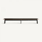 Banco Nara — Madera roble negro