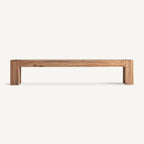 Banco Truel — Madera de pino reciclado marrón envejecido