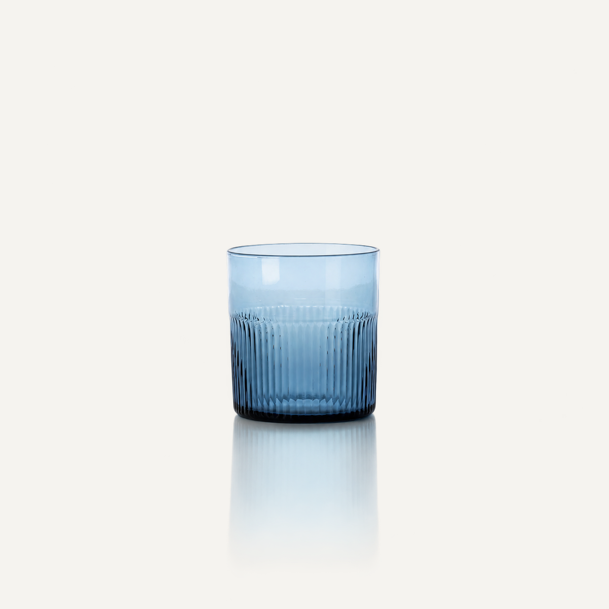 Vaso Azure Rippled Low Tumbler — imagen principal Muyuga