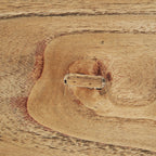 Berca — Madera de olmo reciclado marrón