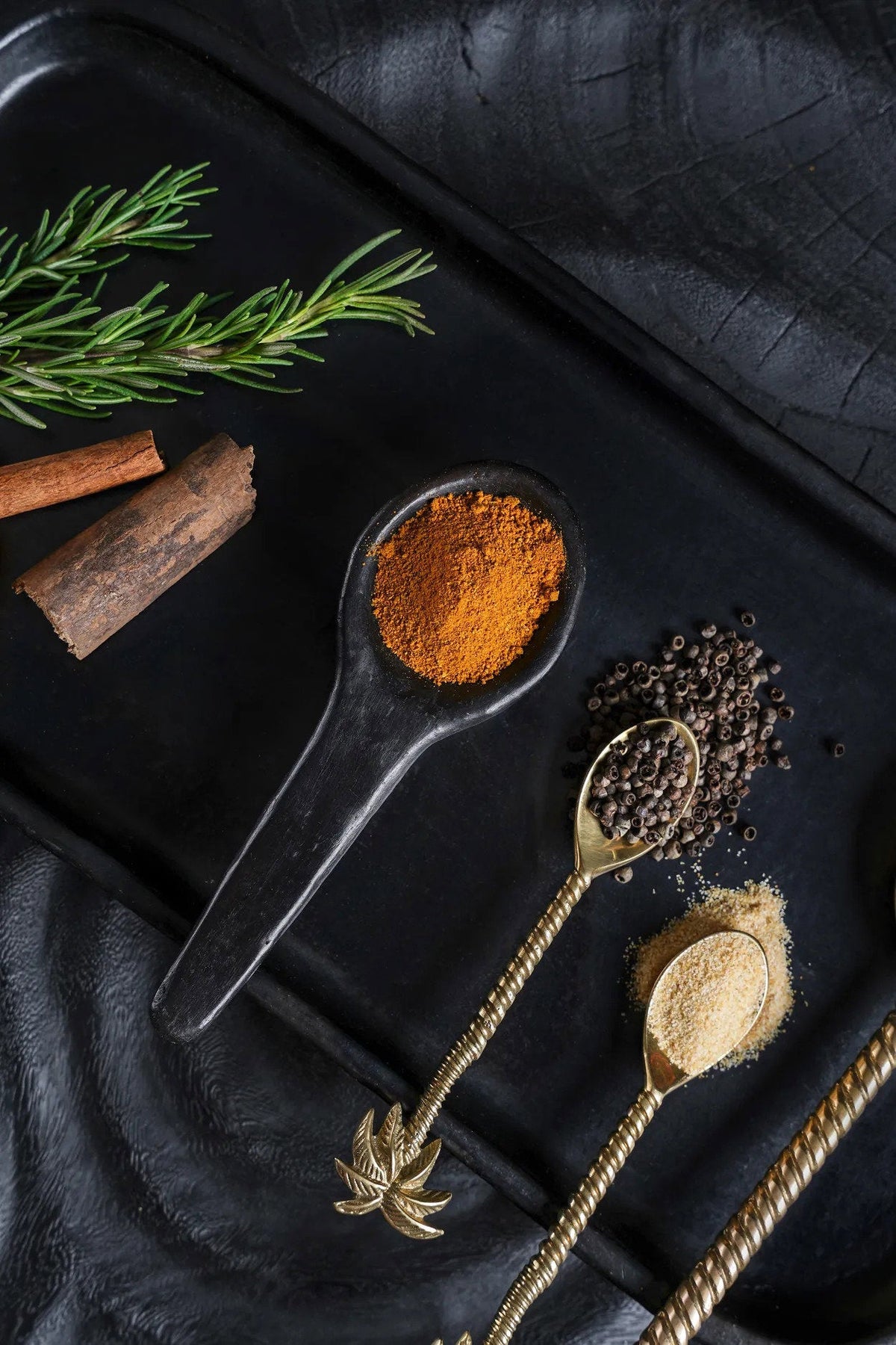 Cubierto Burned Tapas Spoon