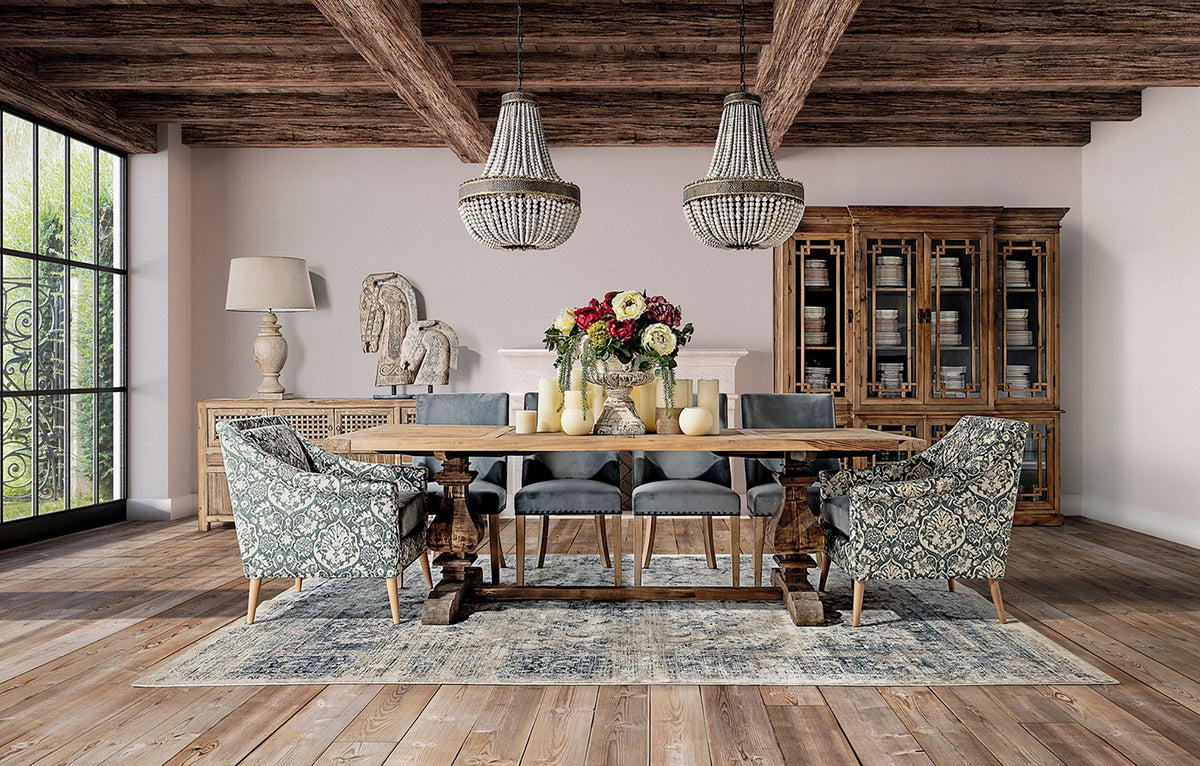 Busto Caballo — Madera antigua marrón envejecido