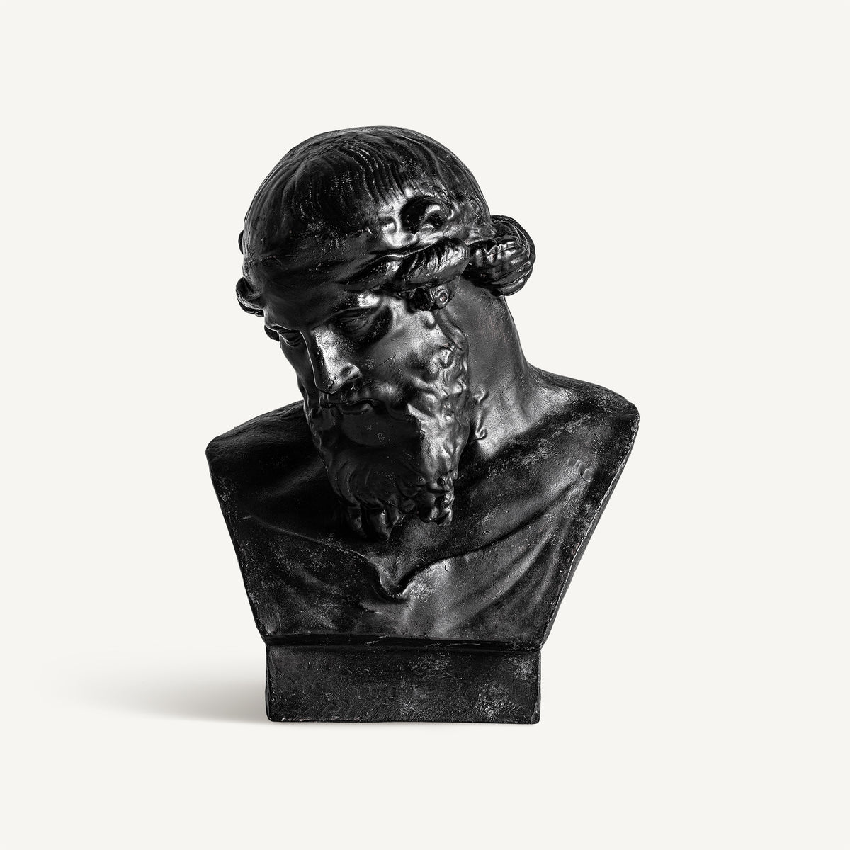 Busto Crono — Resina negro