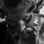 Busto Crono — Resina negro