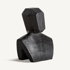Busto — Madera suar negro