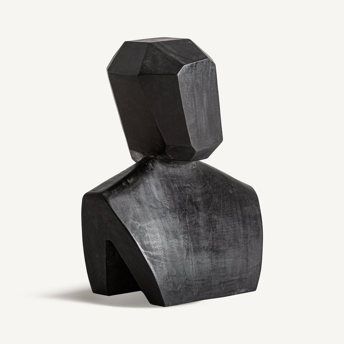 Busto — Madera suar negro