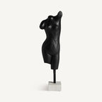 Busto Messier — Aluminio negro