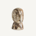 Busto Robin — Madera petrificada marrón envejecido