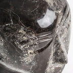 Busto Robin — Madera petrificada marrón envejecido