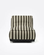 Sofá de exterior Caccini — Natural y gris oscuro (charcoal) — vista 3 — MUYUGA