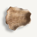Centro de mesa Azke — Madera de teca marrón