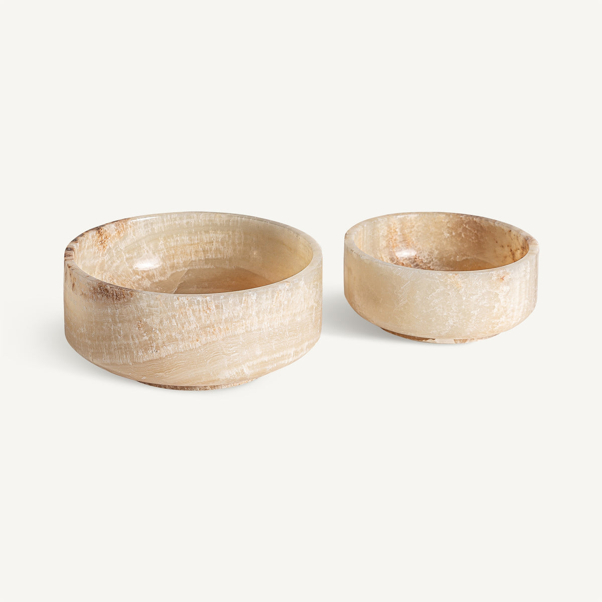 Centro de mesa keiko J/2 — Onix marfil