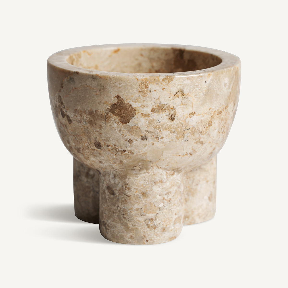 Centro de mesa Masako — Mármol beige